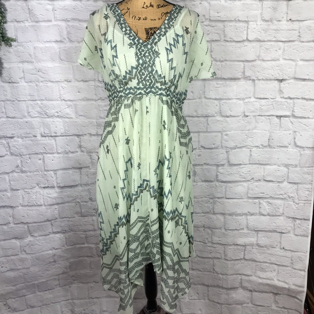 WENDY BELLISIMMO Mint Green Dress